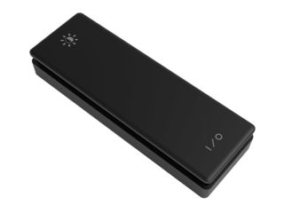 Vypínač úzký CLICK, technologie PIEZO, funkce ON/OFF, DIM, IP66, 25m, černá