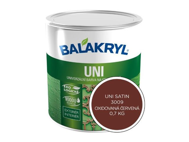 Obrázek produktu Balakryl UNI SAT RAL 3009 oxidovaná červená (0,7kg)