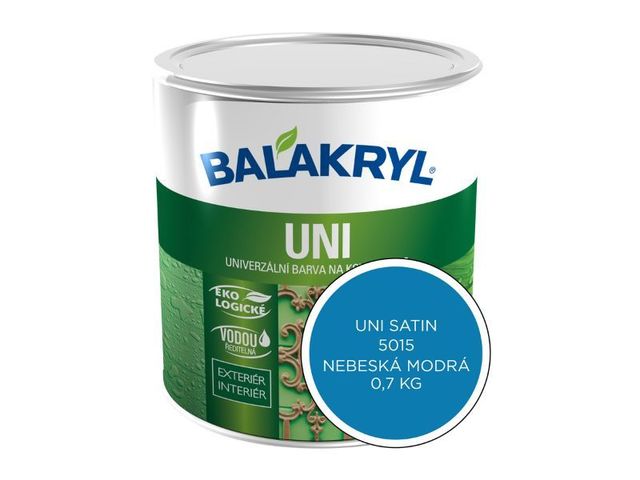 Obrázek produktu Balakryl UNI SAT RAL 5015 nebeská modrá (0,7kg)