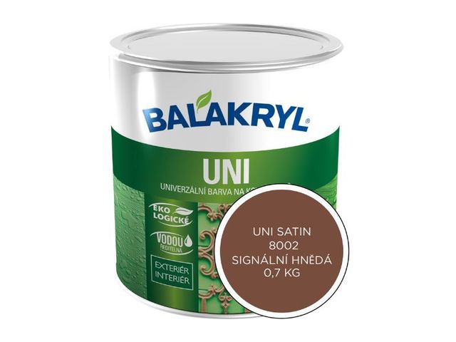 Obrázek produktu Balakryl UNI SAT RAL 8002 signální hnědá (0,7kg)