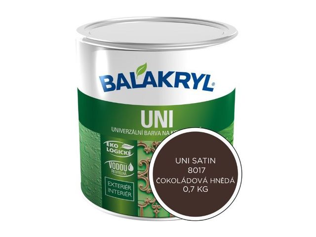 Obrázek produktu Balakryl UNI SAT RAL 8017 čokoládově hnědá (0,7kg)