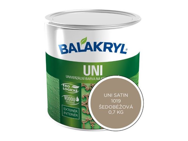 Obrázek produktu Balakryl UNI SAT RAL 1019 šedobéžová (0,7kg)