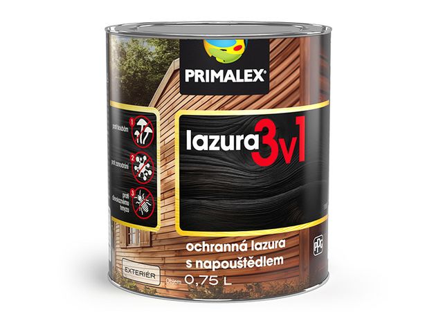 Obrázek produktu Lazura Primalex tenk 3v1 cedr libanonský (0.75l)