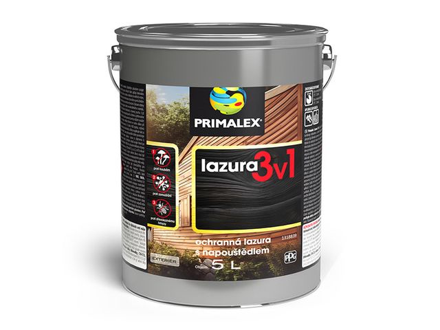 Obrázek produktu Lazura Primalex tenk 3v1 dub letní (5l)