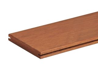 Prkno terasové Bambus světle hnědý, (jemné rýhování/hladké), 20x137x3050mm