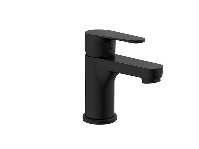 Obrázek produktu Baterie Claudio umyvadlová stojánková, černá mat