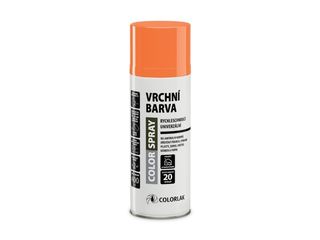 Sprej Color, vrchní barva RAL2009 oranžová lesklá, 400 ml