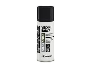 Sprej Color, vrchní barva RAL9005 černá lesklá, 400 ml