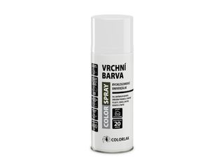 Sprej Color, vrchní barva RAL9010 bílá lesklá, 400 ml