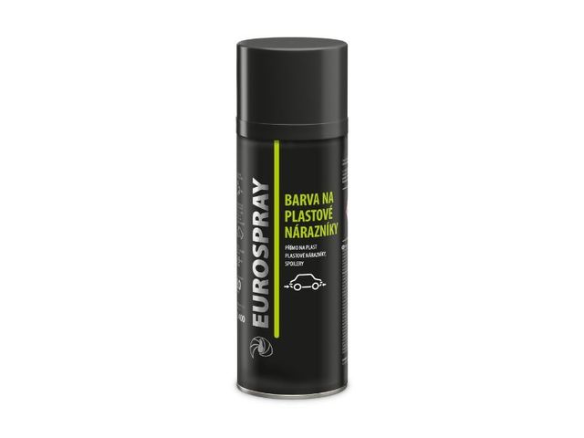 Obrázek produktu Sprej Euro, barva na nárazníky, RAL9005 černá matná, 400 ml