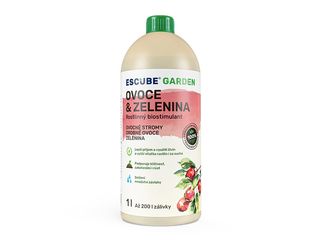 Hnojivo Escube GARDEN Ovoce a zelenina, 1l