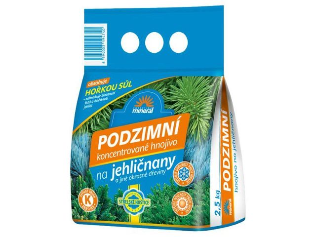 Obrázek produktu Hnojivo podzimní pro jehličnany, 2,5kg