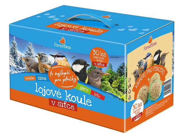 Obrázek produktu Koule lojové 30 ks krabice (30 x 90 g)