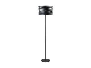 Svítidlo stojací Cremella E27 1x 40W ocel černá