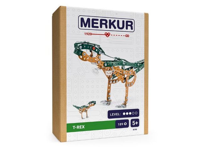 Obrázek produktu DINO - Tyranosaurus Rex Merkur, 189 dílků