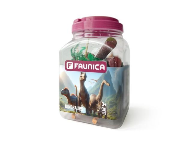 Obrázek produktu Zvířátka figurky sada v MEGA tubě - Dinosauři