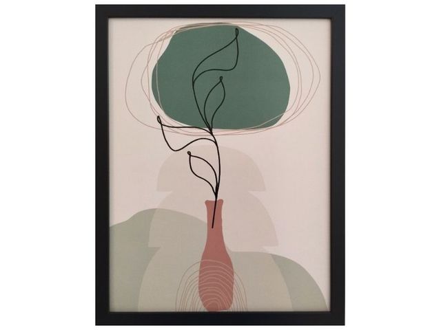 Obrázek produktu Obraz tisk v plastovém rámu, plexi sklo, 33x43 cm, Boho 2