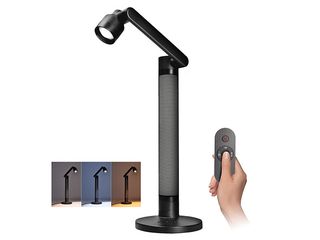 Lampička LED stmívatelná s RGB podsvícením, 10W, 600lm, s dál. ovladačem