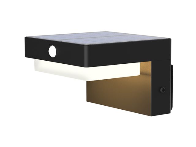 Obrázek produktu Svítidlo solární LED nástěnné Palermo, 2W, 400lm, 3000K