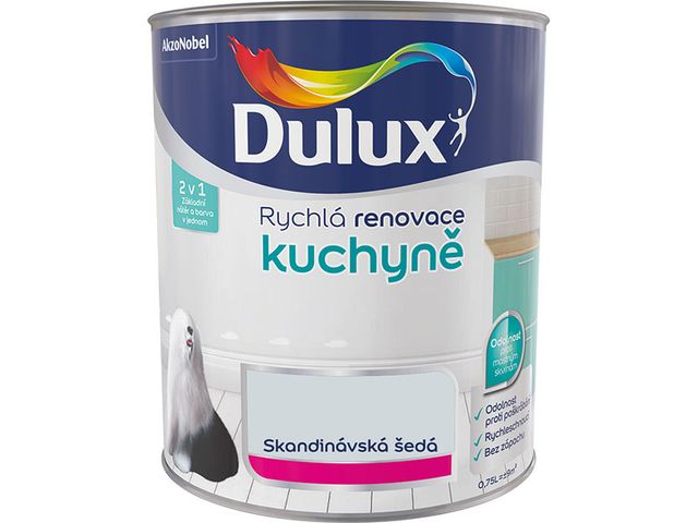 Obrázek produktu Renovace kuchyně Dulux, skandinávská šedá 0,75 L