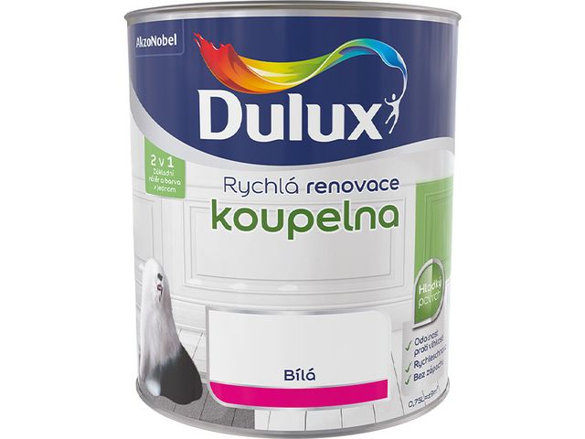 Obrázek produktu Renovace koupelna Dulux, bílá 0,75 L