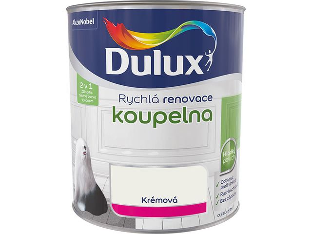 Obrázek produktu Renovace koupelna Dulux, krémová 0,75 L