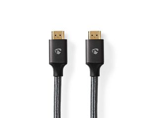 Kabel High Speed HDMI s Ethernetem 4K@60Hz ARC 18 Gbps, nylon/opletený, 2 m