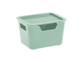 Box úložný s víkem BELLA L - 1,9 l, zelená