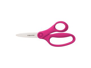 Nůžky velké dětské Fiskars 15 cm, růžová