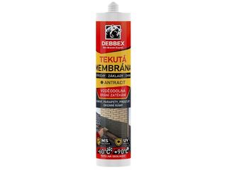 Membrána tekutá střechy, základy, okna antracit 290ml