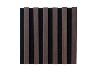 Panel obkladový akustický 3D dub tmavý, 20x300x2700mm, bal.0,81m2