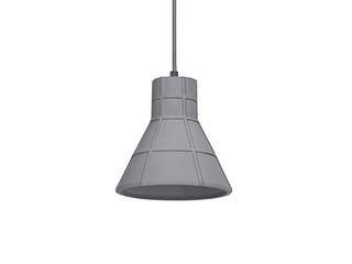 Svítidlo závěsné Concrete Bim Pendant 1xE27 šedé kov beton textilní kabel
