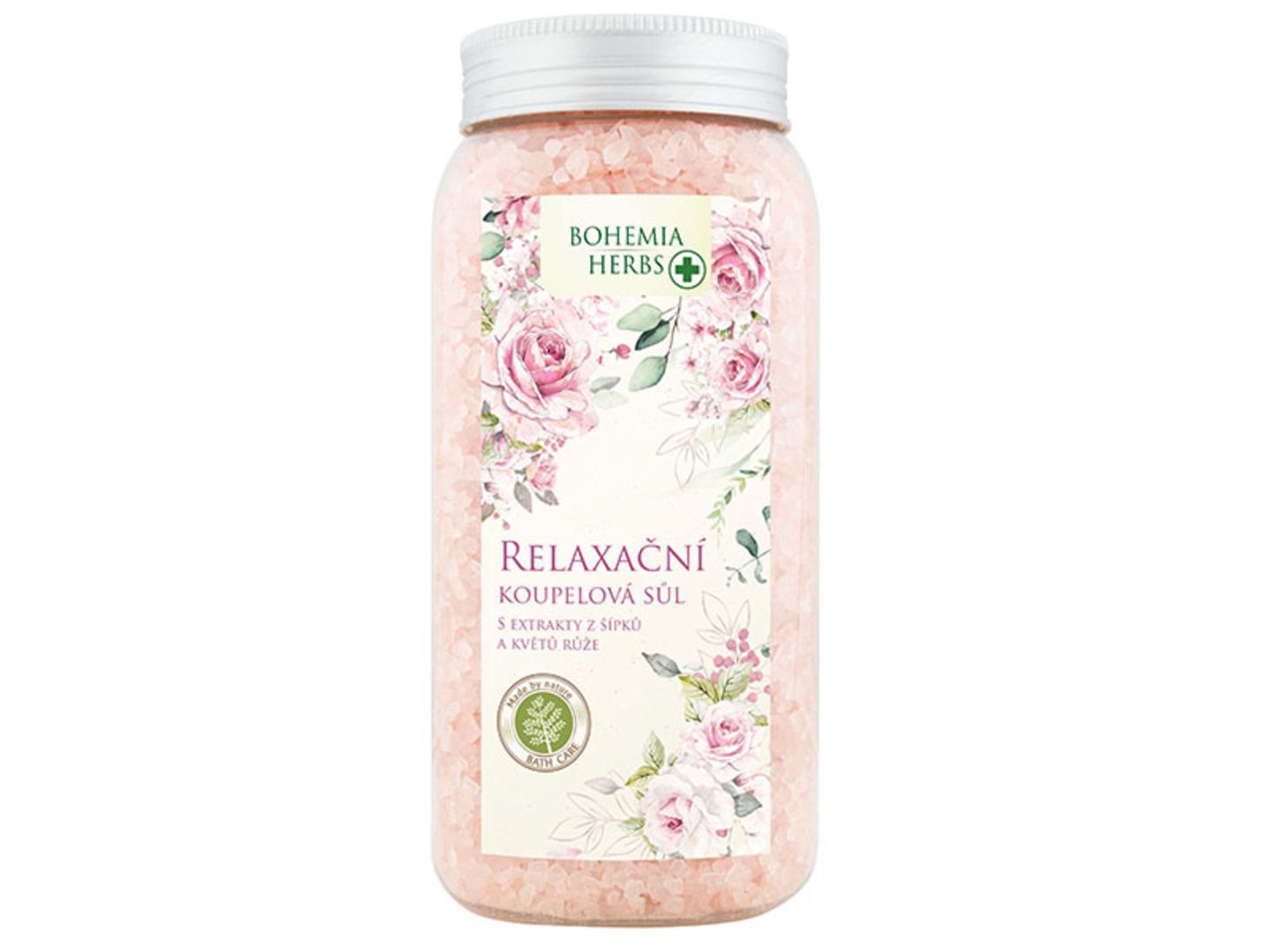 Sůl koupelnová BH - Růže, 900 g