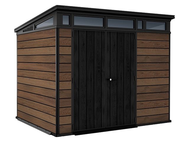 Obrázek produktu Domek zahradní PENT Signature HORIZONTAL WALNUT 9x7 hnědý