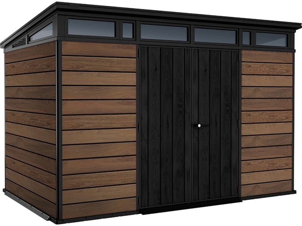 Domek zahradní PENT Signature HORIZONTAL WALNUT 11x7 hnědý. EAN: 7290112638830