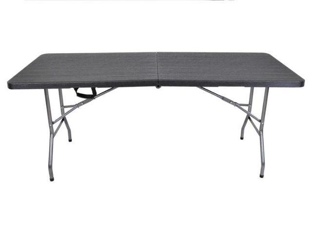 Obrázek produktu Stůl cateringový skládací 180 x 74 cm, černý
