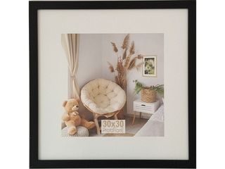 Fotorám černý 1611PLF, plexi sklo, 20x20 cm