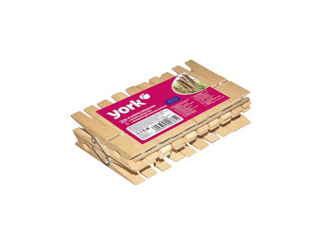 Obrázek produktu Kolíčky na prádlo dřevěné 20 ks