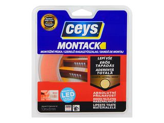 Páska Montack Lepí vše, 10m x 8 mm