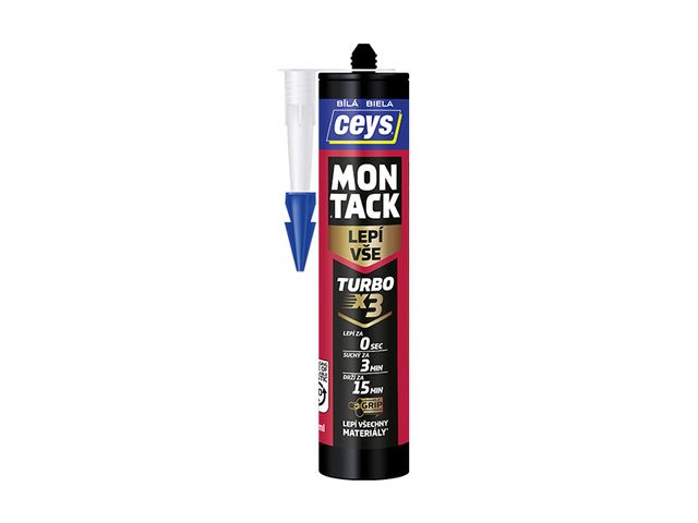 Obrázek produktu Lepidlo Montack Turbo Lepí vše, bílé 290ml