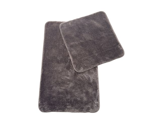 Obrázek produktu Předložka koupelnová 50x80cm, 2.díl čtverec sv. hnědá