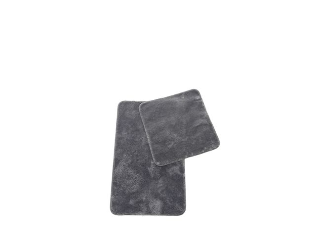 Obrázek produktu Předložka koupelnová 50x80cm, 2.díl čtverec šedá