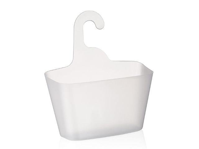 Obrázek produktu Košík závěsný Mandy 28,5x15,5x12, plast, transparentní
