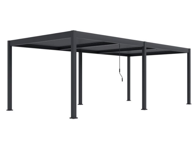 Obrázek produktu Pergola bioklimatická INTRO DUO 7,2 x 3,6 m, hliník- volně stojící