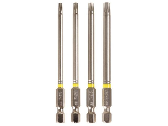 Sada dlouhých bitů 4 ks, 90mm, TX | UNI HOBBY - rozumíme českým kutilům