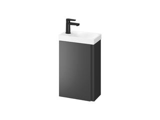 Skříňka s umyvadlem Moduo 40 L/P, Soft close, baterie boční, 66 x 39 x 21,5 cm, antracit