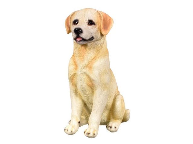 Obrázek produktu Pes Labrador sedící 11x15x20cm, polyresin