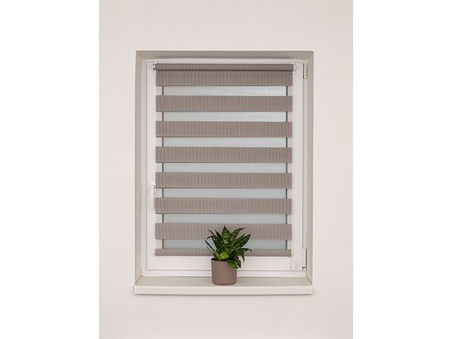 Obrázek produktu Roleta den a noc (ZEBRA) mini 42x150 šedá 1806