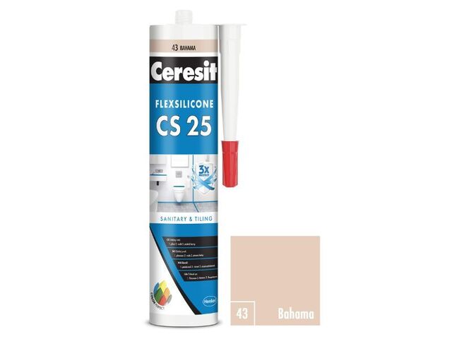 Obrázek produktu Silikon sanitární CS 25 Bahama 280ml