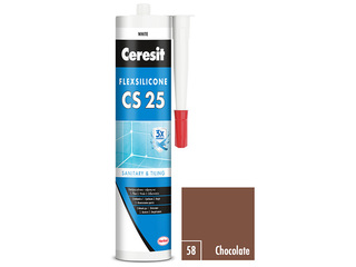 Silikon sanitární CS 25 Chocolate 280ml